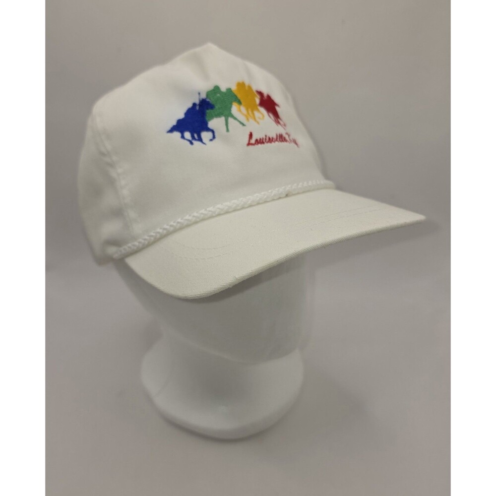 Vintage Louisville Kentucky KY Derby Hat Trucker Cap Adjustable Derby Museum Hat